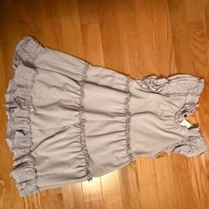 Summer dress in violet